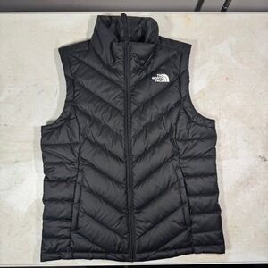 The North Face Women's 550 Down Puffer Vest Black Size Medium